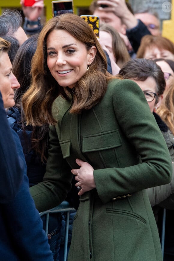 Kate Middleton l'avait-même qualifiée d'"oeuvre de sa vie". Sa fondation a aussi The Royal Foundation Centre for Early Childhood qui organise de nombreuses études sur son domaine de prédilection.
Londres, ROYAUME-UNI - Sur la photo : Kate Middleton.