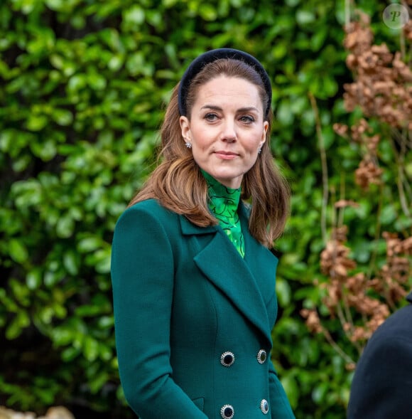 A rappeler que l'épouse du prince William a toujours été très engagée pour la santé mentale et la jeunesse britannique.
Londres, ROYAUME-UNI - Sur la photo : Kate Middleton