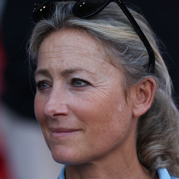 Lors de la conférence de presse de France Télévisions, il a été annoncé que le journal de 20h serait rallongé sur France 2.
Anne-Sophie Lapix aux JO de Paris © Mickael Chavet/ZUMA Press Wire)