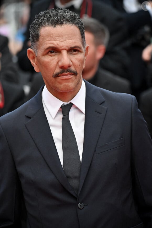 Roschdy Zem assiste à la première du film L'Innoncent lors du 75e Festival de Cannes, France, le 24 mai 2022. Photo by Julien Reynaud/APS-Medias/ABACAPRESSS.COM