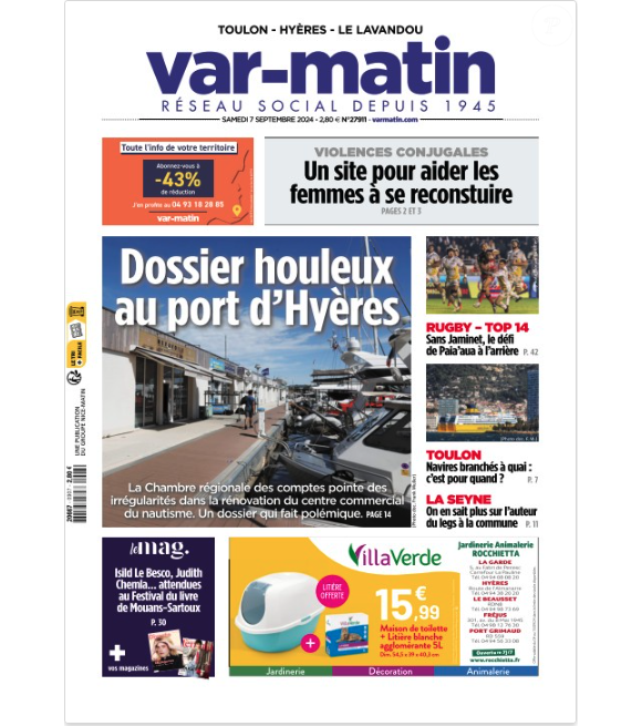 Une de Var Matin