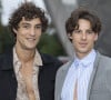 On se souvient tous de la Cérémonie d'ouverture des Jeux Olympiques de Paris 2024 et du tollé provoqué par la Cène réalisée avec Barbara Butch.
Pablo Pillaud-Vivien, Germain Louvet - Photocall du dîner "Prelude pour les JO" à la Fondation Vuitton à Paris, France