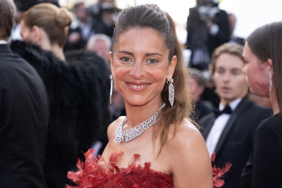 Audrey Dana assiste au tapis rouge de La Passion De Dodin Bouffant lors de la 76e édition du festival de Cannes au Palais des Festivals le 24 mai 2023 à Cannes, France. Photo par David Niviere/ABACAPRESS.COM