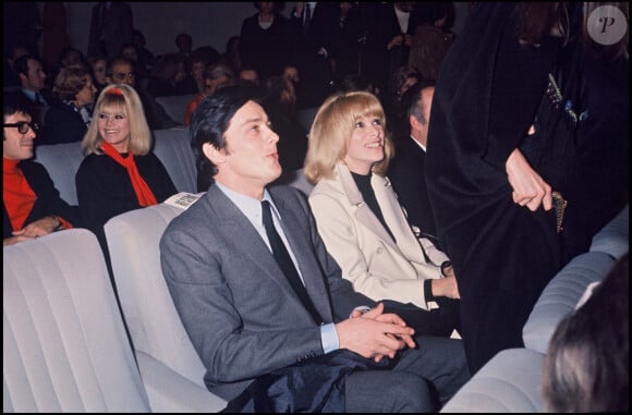 Archive : Alain Delon et Mireille Darc