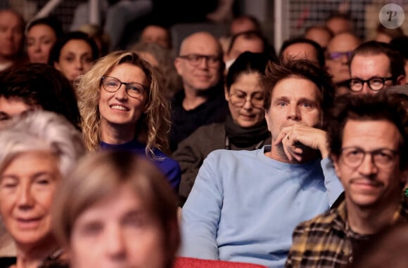 Exclusif - Alexandra Lamy et son ex-compagnon Thomas Jouannet - Projection du court métrage "Allez ma Fille" réalisé par Chloé Jouannet lors du 27éme Festival International du Film de Comédie de l'Alpe d'Huez, le 17 janvier 2024.© Dominique Jacovides / Bestimage