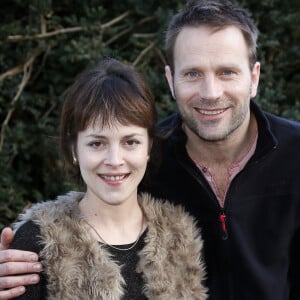 Thomas Jouannet et Armelle Deutsch amoureux 
Armelle Deutsh et Thomas Jouannet lors du festival de Luchon © Patrick Bernard/ABACAPRESS.COM