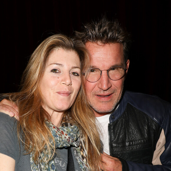 Exclusif - Benjamin Castaldi et sa femme Aurore Aleman - Premier concert de Enrico Macias à l'Olympia à Paris le 18 mai 2024. © Coadic Guirec/Bestimage