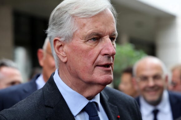 Michel Barnier Le Premier ministre M.Barnier assiste à la rentrée politique du parti Horizons à Reims le 11 septembre 2024. © Dominique Jacovides / Bestimage