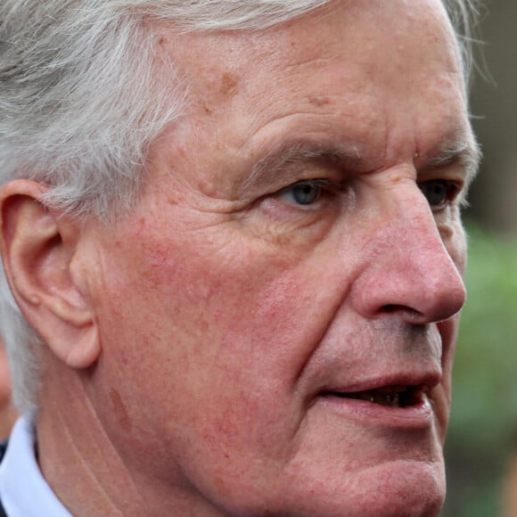 Michel Barnier Le Premier ministre M.Barnier assiste à la rentrée politique du parti Horizons à Reims le 11 septembre 2024. © Dominique Jacovides / Bestimage