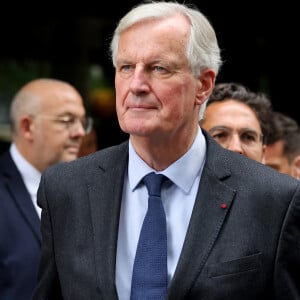 Michel Barnier Le Premier ministre M.Barnier assiste à la rentrée politique du parti Horizons à Reims le 11 septembre 2024. © Dominique Jacovides / Bestimage