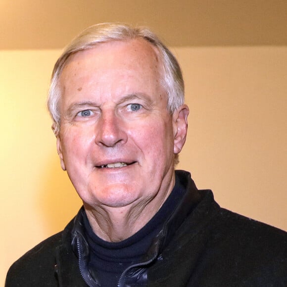 Michel Barnier à la soirée de la sortie du nouveau livre de Emmanuelle de Boysson, "Un coup au coeur", à Paris, France, le 15 janvier 2024. © Cédric Perrin/Bestimage 