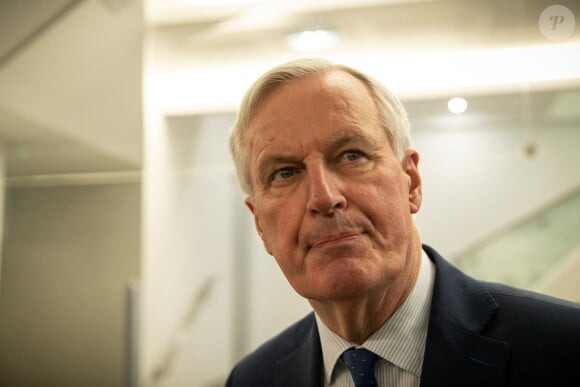 Michel Barnier - Réunion du parti Les Républicains, au lendemain de la défaite de V.Pécresse (4,8%) au 1er tour des élections présidentielles, à Paris. © Aurélien Morissard / Panoramic / Bestimage