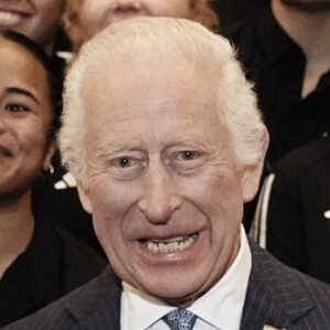 Le roi Charles a récemment passé un excellent moment avec l'équipe de rugby des Black Ferns de Nouvelle-Zélande !
Le roi Charles III d'Angleterre lors de sa rencontre avec l'équipe de rugby des Black Ferns de Nouvelle-Zélande au palais Buckingham à Londres. © Aaron Chown / WPA Pool / Bestimage 