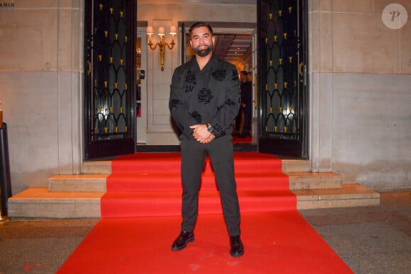 Exclusif - Kendji Girac - Arrivées à la 11ème édition de la soirée Global Gift Gala à l'hôtel Four Seasons George V à Paris le 30 septembre 2023. © Alexandre Fay / Bestimage