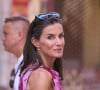 Il y a quelques mois, Jaime del Burgo, ex-mari de Telma, assurait avoir entretenu une liaison avec Letizia 
La reine Letizia d'Espagne lors d'une sortie à Palma de Majorque le 6 août 2024. © Jack Abuin/ZUMA Press Wire / Bestimage 