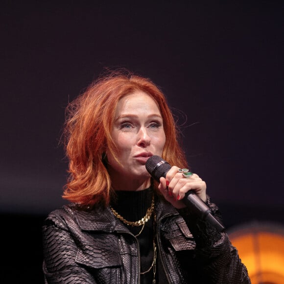 Masterclass Audrey Fleurot lors du Serie Mania Festival international Lille 2024, à Lille, France, le 16 mars 2024. © Stéphane Vansteenkiste/Bestimage 