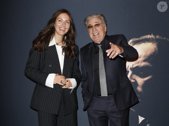 Daniel Auteuil et sa fille Nelly lors de l'avant-première du film "Le fil" au cinéma Arlequin à Paris le 9 septembre 2024. © Marc Ausset-Lacroix / Bestimage 