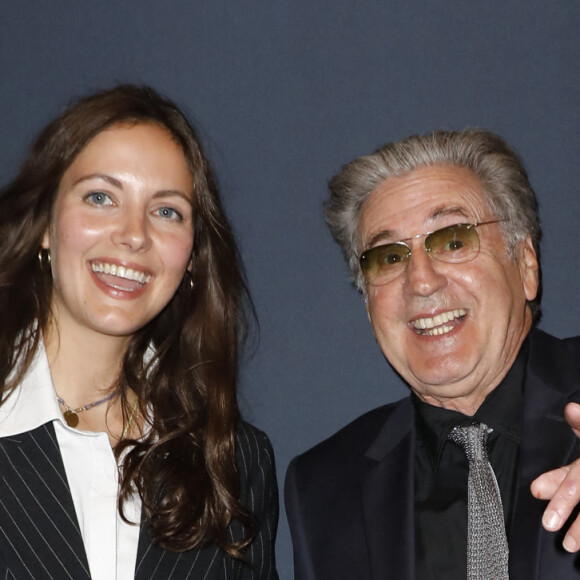 Daniel Auteuil et sa fille Nelly lors de l'avant-première du film "Le fil" au cinéma Arlequin à Paris le 9 septembre 2024. © Marc Ausset-Lacroix / Bestimage 