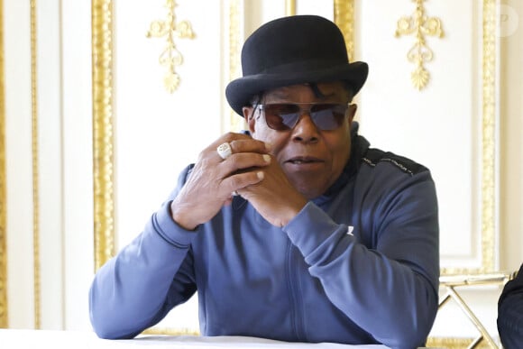 Tito Jackson - The Jacksons en conférence de presse à l'hôtel Bayerischer Hof à Munich.