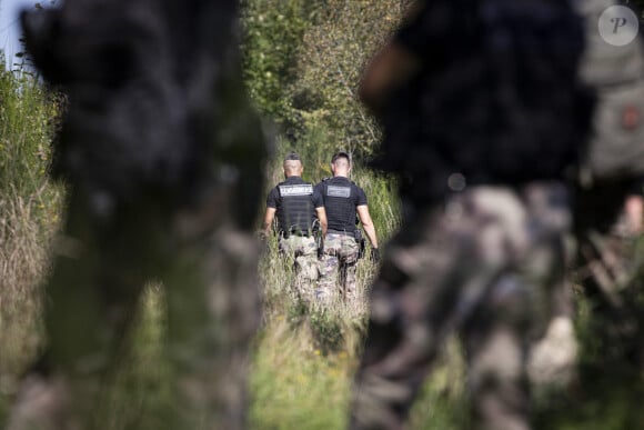 Battue dans le Bas-Rhin, le 28 septembre 2023, pour retrouver Lina, 15 ans, disparue depuis le 23 septembre 2023. © Elyxandro Cegarra / Panoramic / Bestimage