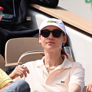 Natoo - Célébrités dans les tribunes de la finale Dames des Internationaux de Tennis de Roland Garros à Paris le 8 juin 2024. 