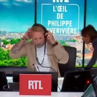 "Il mange le micro !" : Quand l'invité de Philippe Caverivière fait des siennes en direct dans la matinale de RTL (VIDEO)