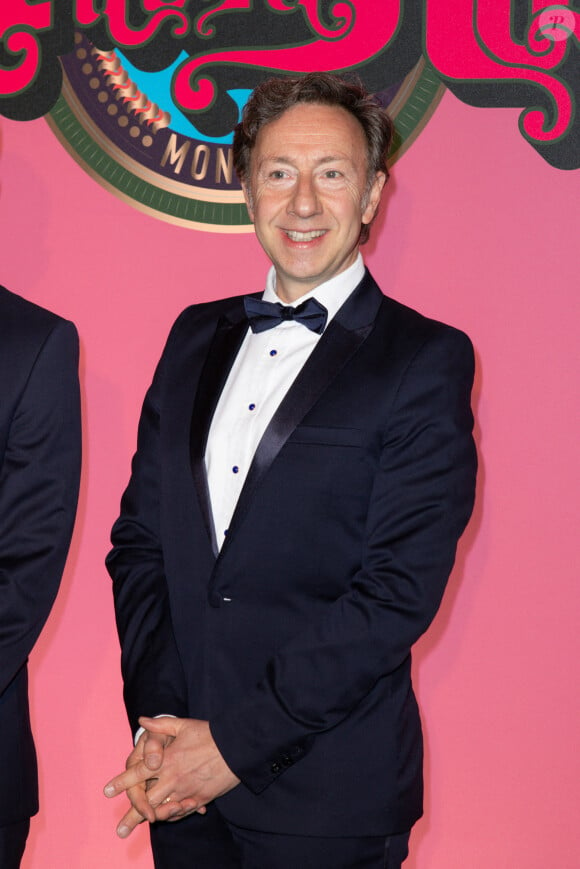 Stéphane Bern - Arrivées des invités au Bal de la Rose 2023 sur le thème "Bollywood" à la salle des étoiles à Monaco le 25 mars 2023. © Olivier Huitel / Pool / Bestimage