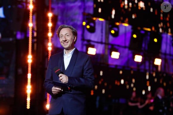 Stéphane Bern - "Concert de Paris" sur le parvis de l'hôtel de ville de Paris retransmis en direct sur France 2 et sur France Inter, Paris. © Christophe Clovis - Pierre Perusseau / Bestimage