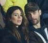 Louis Sarkozy et Natali Husic réunis pour un bel évènement
 
Exclusif - Louis Sarkozy et sa femme Natali Husic - People en tribunes du match de Ligue 1 Uber Eats "PSG contre Reims" (1-1) au Parc des Princes à Paris.