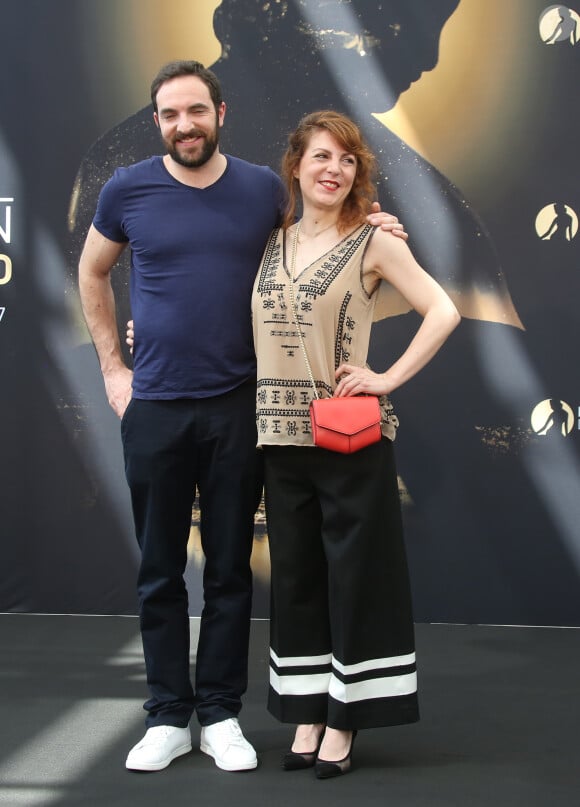 David Mora et sa compagne Anne-Elisabeth Blateau - 57ème Festival de télévision de Monte-Carlo, le 17 juin 2017. © Denis Guignebourg/Bestimage 