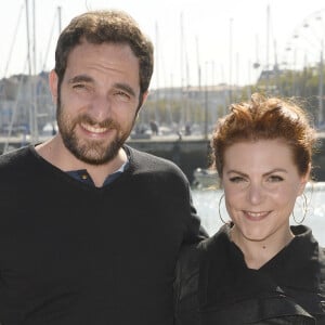 Cela risque de vous surprendre !
David Mora et Anne-Elisabeth Blateau - 16ème Festival de la Fiction TV à La Rochelle, le 12 septembre 2014.