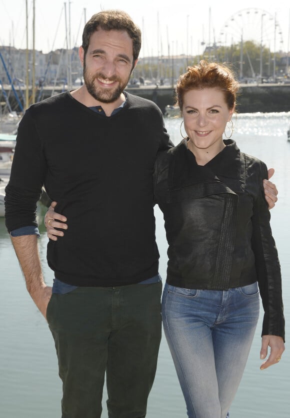 Cela risque de vous surprendre !
David Mora et Anne-Elisabeth Blateau - 16ème Festival de la Fiction TV à La Rochelle, le 12 septembre 2014.