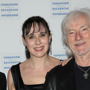 Murielle Aufray et Hugues Aufray lors de la soirée de gala pour la fondation de la recherche en physiologie, les Stethos, au George V à Paris le 18 mars 2024. © Coadic Guirec / Bestimage 