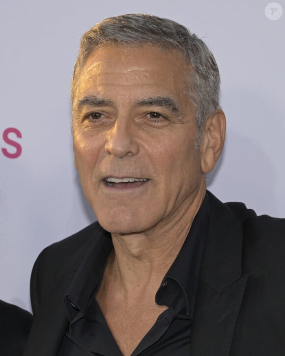 George Clooney lors de la projection en avant-première du film Wolfs mercredi 18 septembre 2024 à Los Angeles.