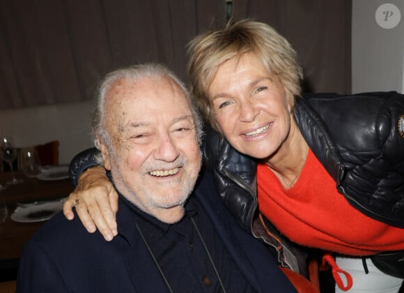 Norbert Saada et Véronique Jannot - Dédicace du livre de Jean Testanière "Messager de l'invisible" avec S.Vartan et V.Jannot chez Paillettes à Paris le 19 septembre 2024. © Coadic Guirec/Bestimage 