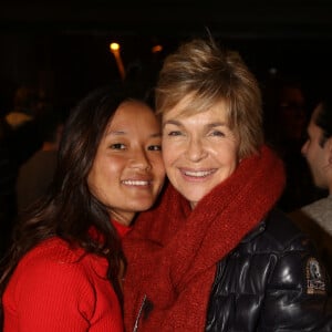 Veronique Jannot et sa fille Migmar lors du cocktail du 13e Mobile Film Festival au MK2 Bibliotheque a Paris, France le 13 Mars 2018. Photo by Jerome Domine/ABACAPRESS.COM