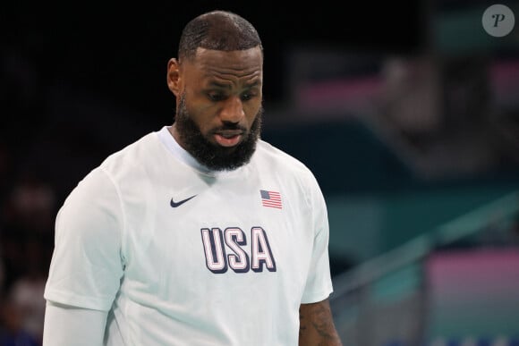 Lebron James à l'occasion des Jeux Olympiques Paris 2024. © Laurent Sanson/Panoramic/Bestimage