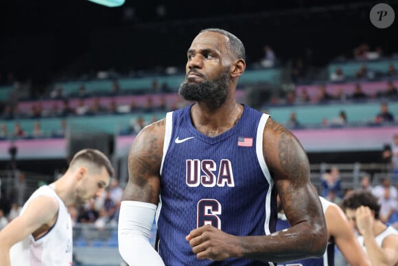 Lebron James à l'occasion des Jeux Olympiques Paris 2024. © Laurent Sanson/Panoramic/Bestimage