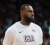 "J'ai ressenti un tel sentiment de fierté quand j'ai compris ce que ça représentait pour le pays", ajoute-t-il
 
Lebron James à l'occasion des Jeux Olympiques Paris 2024. © Laurent Sanson/Panoramic/Bestimage