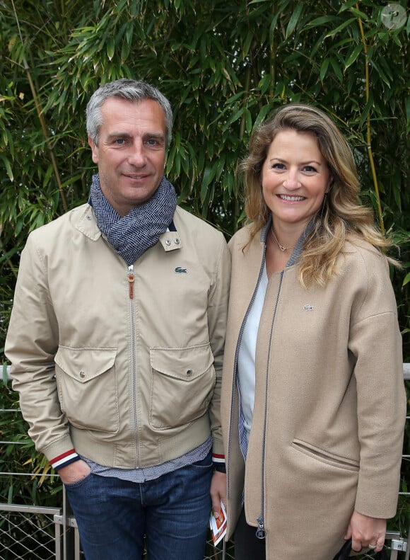 Astrid Bard et Yann Delaigue sont en couple depuis plus de 10 ans et ont eu un enfant ensemble en 2013
 
Yann Delaigue et Astrid Bard - People au village des Internationaux de France de tennis de Roland Garros à Paris. Le 24 mai 2016 © Dominique Jacovides / Bestimage