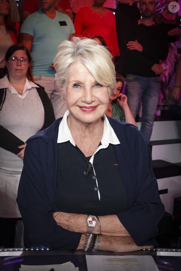 Exclusif - Danièle Gilbert, sur le plateau de l'émission " TPMP " présentée par C.Hanouna et diffusée en direct sur C8, Paris, France, le 23 septembre 2024. © Jack Tribeca / Bestimage 