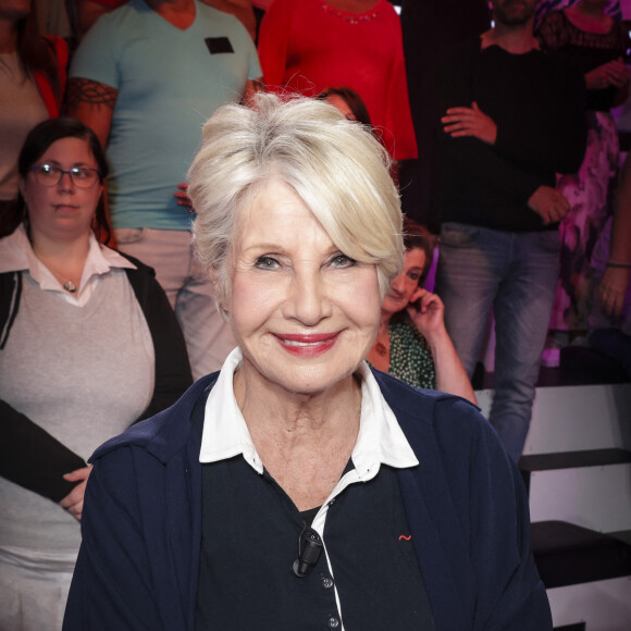 Exclusif - Danièle Gilbert, sur le plateau de l'émission " TPMP " présentée par C.Hanouna et diffusée en direct sur C8, Paris, France, le 23 septembre 2024. © Jack Tribeca / Bestimage 