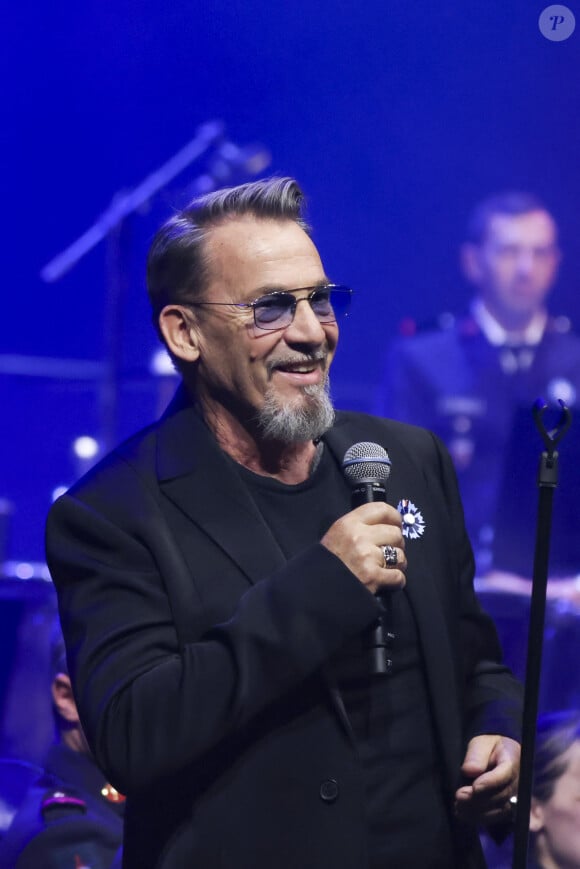 Florent Pagny lors du concert caritatif "Sentinelles d'un soir" au profit de l'association Bleuet de France à la salle Pleyel à Paris le 30 mai 2024.© Jack Tribeca / Bestimage