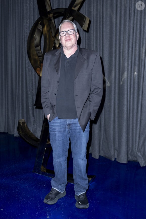 Bret Easton Ellis - Photo Call pour Le Défilé -Saint Laurent lors de la Fashion Week à Paris le 24 septembre 2024. © Olivier Borde /Bestimage 