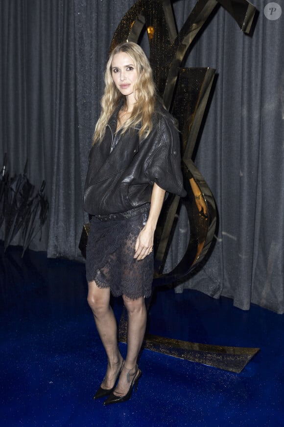 Pernille Teisbaek au photocall du défilé Saint Laurent, Collection Prêt-à-porter Printemps / Eté 2025 dans le cadre de la Fashion Week de Paris le 24 septembre 2024. © Olivier Borde / Bestimage 