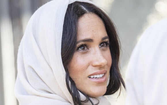 Meghan Markle ne traîne pas la meilleure réputation 
Meghan Markle, duchesse de Sussex, arrive à la Mosquée Auwal à Cape Town, Afrique du Sud.