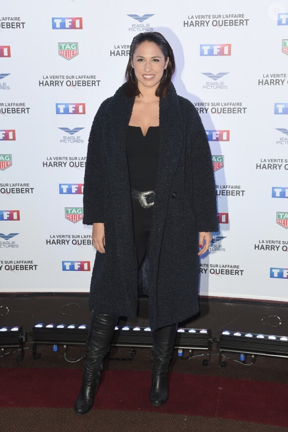 Charlotte Namura-Guizonne - Avant-première de la série télévisée "La vérité sur l'affaire Harry Quebert" au cinéma Gaumont Marignan à Paris, France, le 12 novembre 2018. © Coadic Guirec/Bestimage 