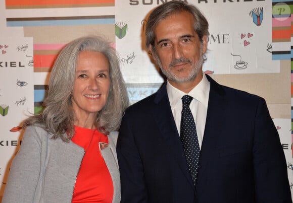 Tatiana de Rosnay et son mari Nicolas Jolly à la soirée "Club Saint-Germain Sonia Rykiel - Lancôme Paris" à l'école nationale supérieure des Beaux-Arts à Paris, le 6 juillet 2016. © CVS-Veeren/Bestimage 