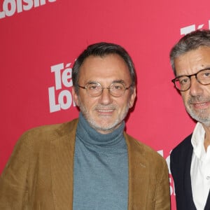 Frédéric Lopez et Michel Cymes étaient aussi présents.
Frédéric Lopez et Michel Cymes - Photocall de la soirée "Télé Loisirs Awards 2024" aux Jardins du Pont-Neuf à Paris le 23 septembre 2024. © Coadic Guirec/Bestimage