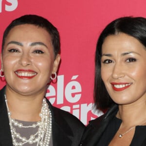 Karima Charni et sa soeur Hedia Charni - Photocall de la soirée "Télé Loisirs Awards 2024" aux Jardins du Pont-Neuf à Paris le 23 septembre 2024.  © Coadic Guirec/Bestimage